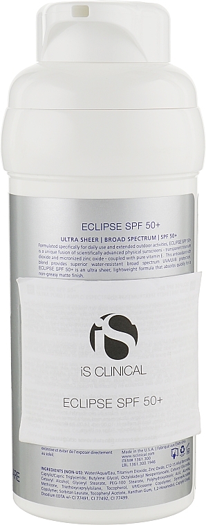 Sun Cream - iS Clinical Eclipse SPF 50+ — photo N3