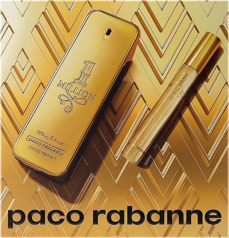 Paco Rabanne 1 Million - Set (edt/100ml + edt/10ml) — photo N1