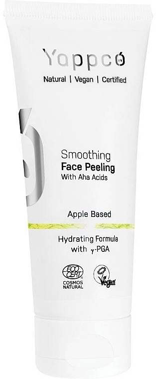 Smoothing Face Peeling - Yappco Smoothing Face Peeling With AHA Acids — photo N1