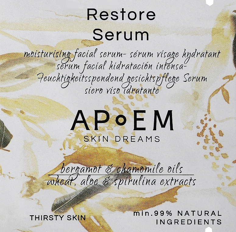 Face Serum - APoEM Restore Super Moisturizing Serum — photo N1