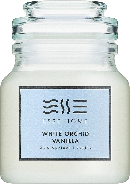 Esse Home White Orchid Vanilla - Scented Candle — photo N1