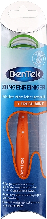 Tongue Cleanser, orange - DenTek Comfort Clean Tongue Scraper — photo N13