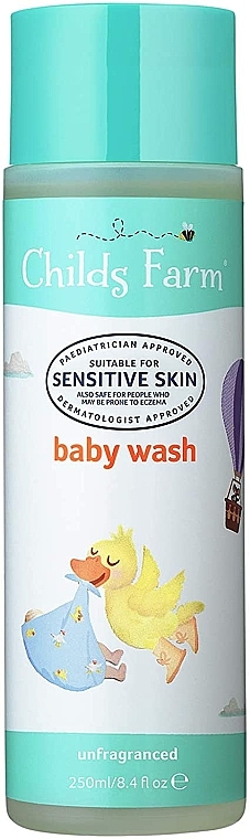 Fragrance-Free Shower Gel - Childs Farm Baby Wash Unfragranced — photo N2