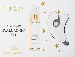 Fragrances, Perfumes, Cosmetics Set - Eclat Skin London Home Spa Hyaluronic Kit (cave sha/1 pc + f/ser/60 ml)