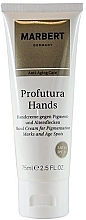 Fragrances, Perfumes, Cosmetics Anti-Aging Hand Cream - Marbert Profutura Anti-Aging Hand Cream