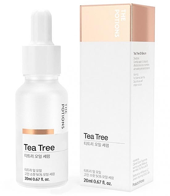 Face Serum - The Potions Tea Tree Oil Serum — photo N1