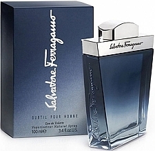 Fragrances, Perfumes, Cosmetics Salvatore Ferragamo Subtil pour Homme - After Shave Lotion