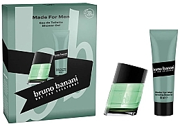 Fragrances, Perfumes, Cosmetics Bruno Bananii Made For Men - Set (edt/30ml + sh/gel/50ml)