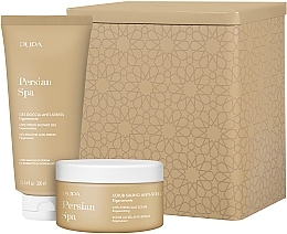 Fragrances, Perfumes, Cosmetics Set - Pupa Persian Spa Kit 1 2023 (scrub/350g + sh/gel/300ml + box)