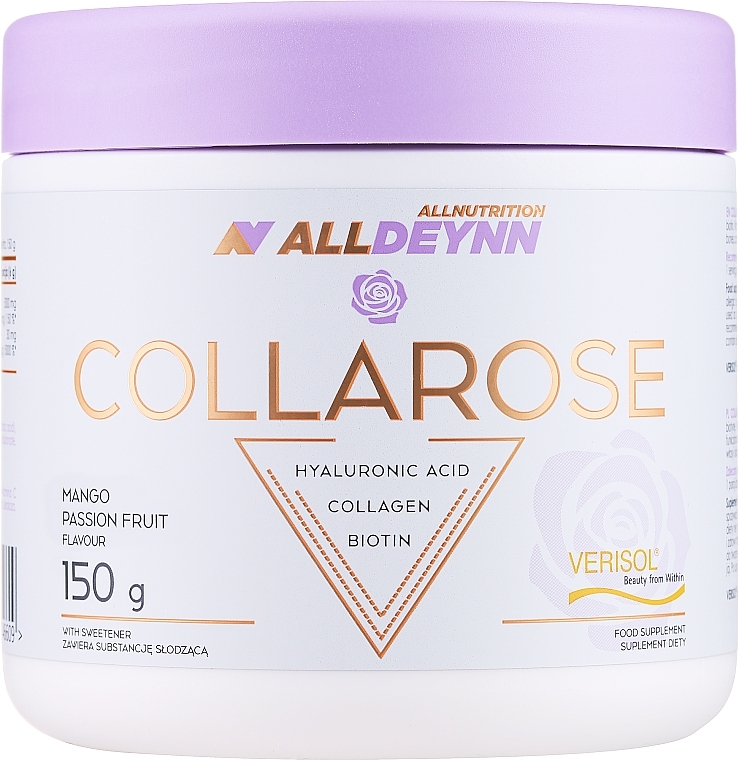 Mango & Passion Fruit Collagen - AllNutrition AllDeynn CollaRose Mango & Passion Fruit — photo N4