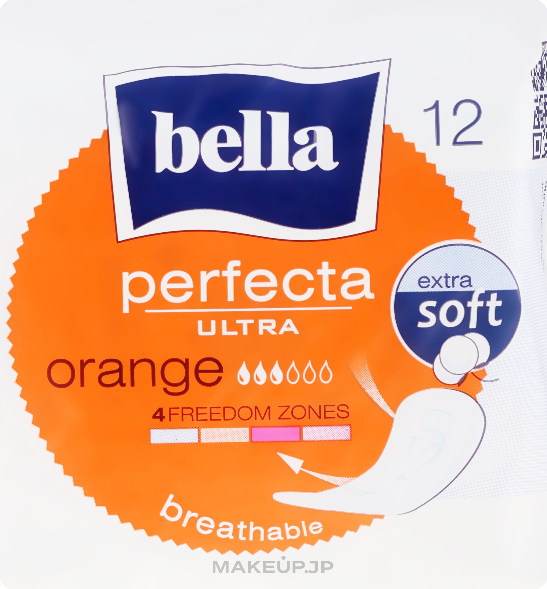 Sanitary Pads Perfecta Ultra Orange, 12 pcs - Bella — photo 12 ЊВ.