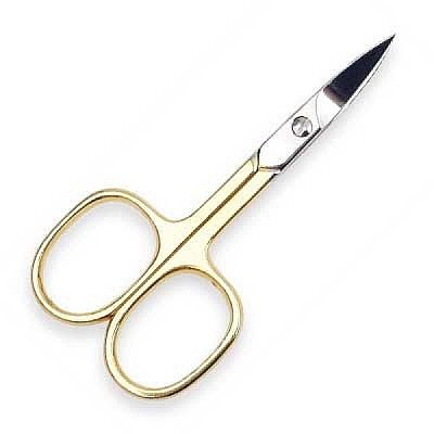 Nail Scissors 70273 - Top Choice Nail Scissors Silver-Gold — photo N1