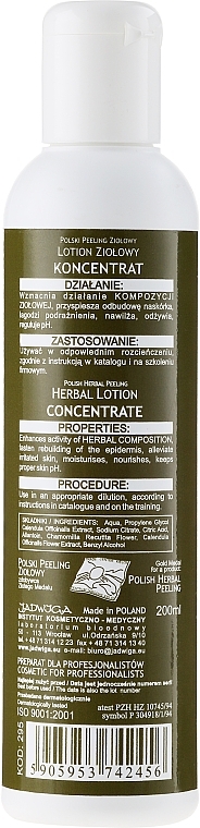 Herbal Facial Lotion-Concentrate - Jadwiga Herbal Lotion Concentrate — photo N2