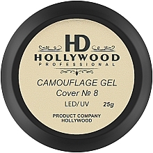 Camouflage Gel, 25 g - HD Hollywood Camouflage Gel Cover — photo N1