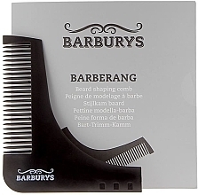 Beard Comb - Barburys Barberang Beard Shaping Comb — photo N6