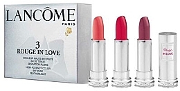 Fragrances, Perfumes, Cosmetics Makeup Set - Lancome Rouge In Love Trio (lipstick/3x3.4g)