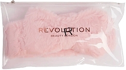 Headband, pink - Revolution Skincare Light Pink Headband — photo N3