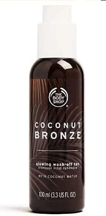 Wash-Off Face & Body Self-Tan - The Body Shop Coconut Bronze Glowing Wash-off Tan — photo N1