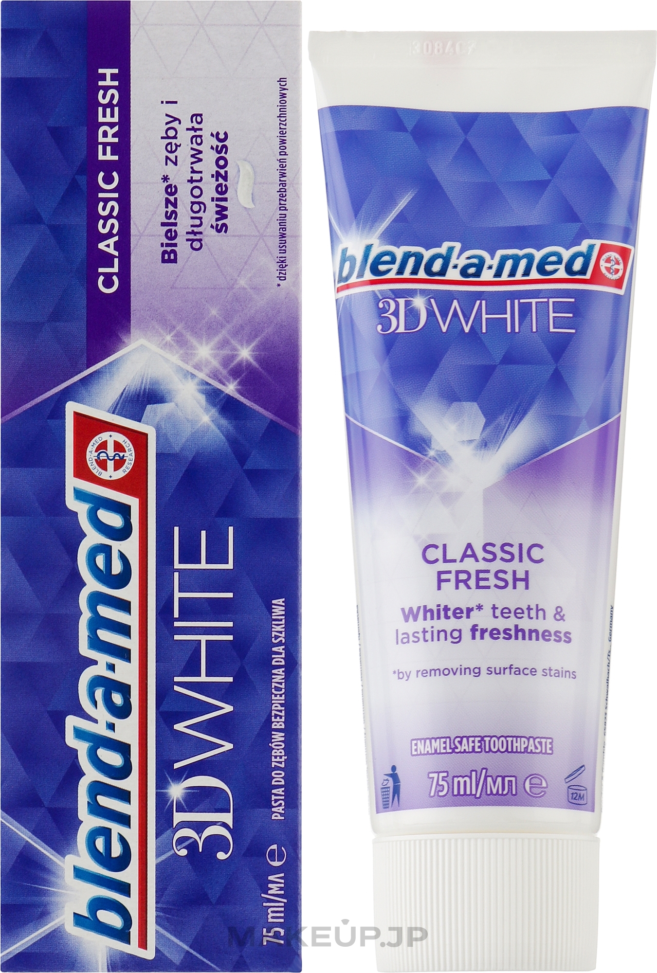 Toothpaste "3D Whitening" - Blend-a-med 3D White Toothpaste — photo 75 ml