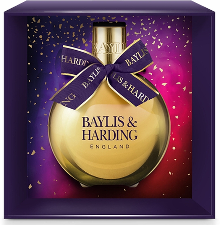 Bath Foam in Gift Box - Baylis & Harding Midnight Fig & Pomegranate Festive Bauble Gift — photo N1