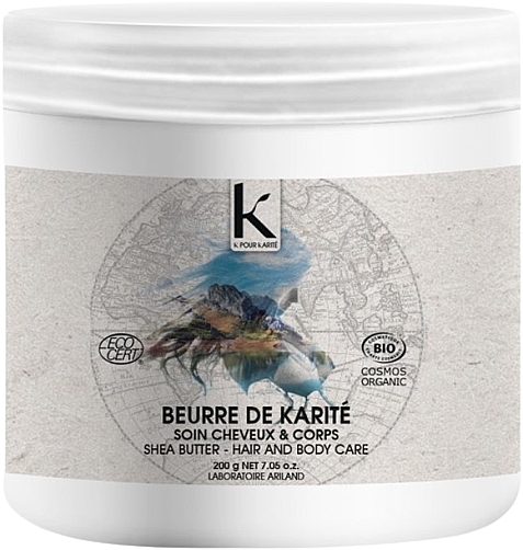 Shea Butter for Hair & Body - K For Shea Hair & Body Organic Shea Butter — photo N1