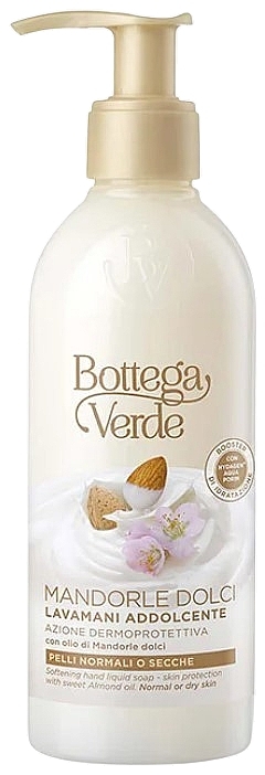 Sweet Almond Softening Hand Liquid Soap - Bottega Verde Mandorle Dolci Softening Hand Liquid Soap — photo N1