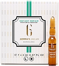 Moisturizing & Regenerating Face Booster - Gemma's Dream Instant Repair Moisturize Booster Ampoules — photo N1