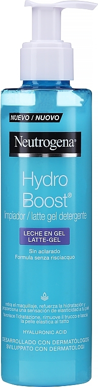 Cleansing Milk for Face - Neutrogena Hydro Boost Cleanser Gelee Milk — photo N6