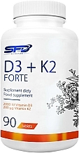 Vitamin D3+K2 Forte Food Supplement - SFD Nutrition D3 + K2 Forte — photo N5