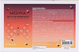 Eyeshadow Palette - Moira Soul of Fire Shadow Palette — photo N4