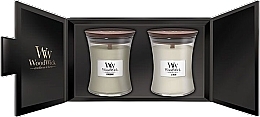 Set - WoodWick 2 Medium Hourglass Gift Set (candle/2x275g) — photo N1