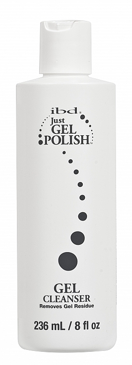 Removing Sticky Dispersion Layer Liquid - IBD Just Gel Polish Cleanser — photo N1