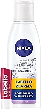 Fragrances, Perfumes, Cosmetics Set - NIVEA (water/200ml + l/balm/4,8g)