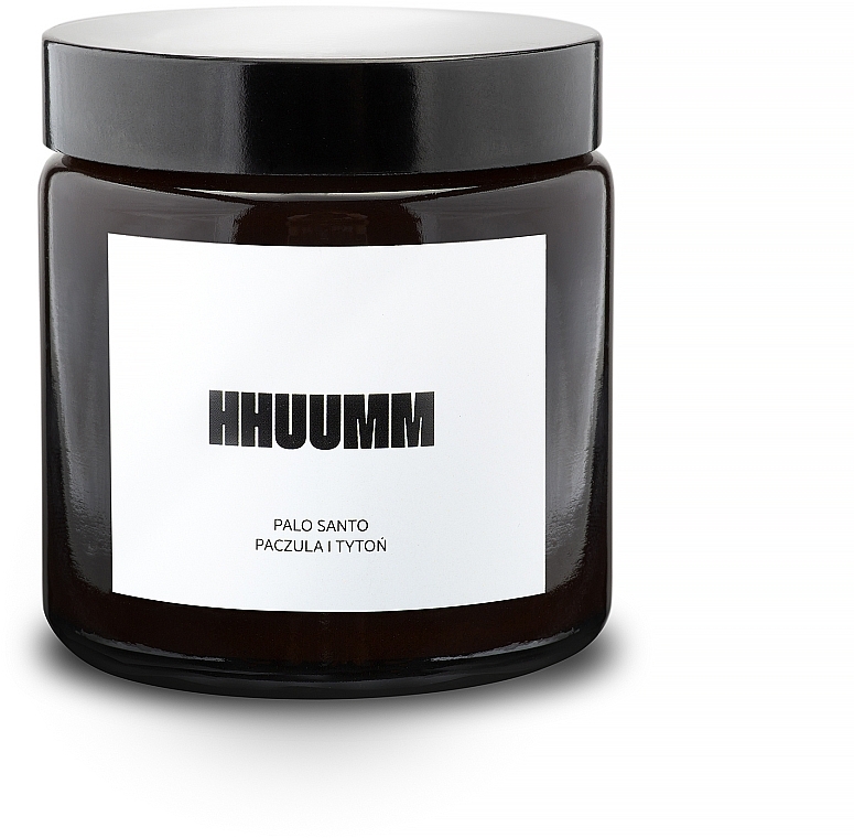 Natural Soy Candle with Palo Santo Scent - Hhuumm — photo N1