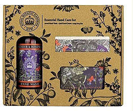 Fragrances, Perfumes, Cosmetics Set - The English Soap Company Lavender & Rosemary Essential Hand Care Set (soap/240g + h/cr/75ml + h/wash/500ml)