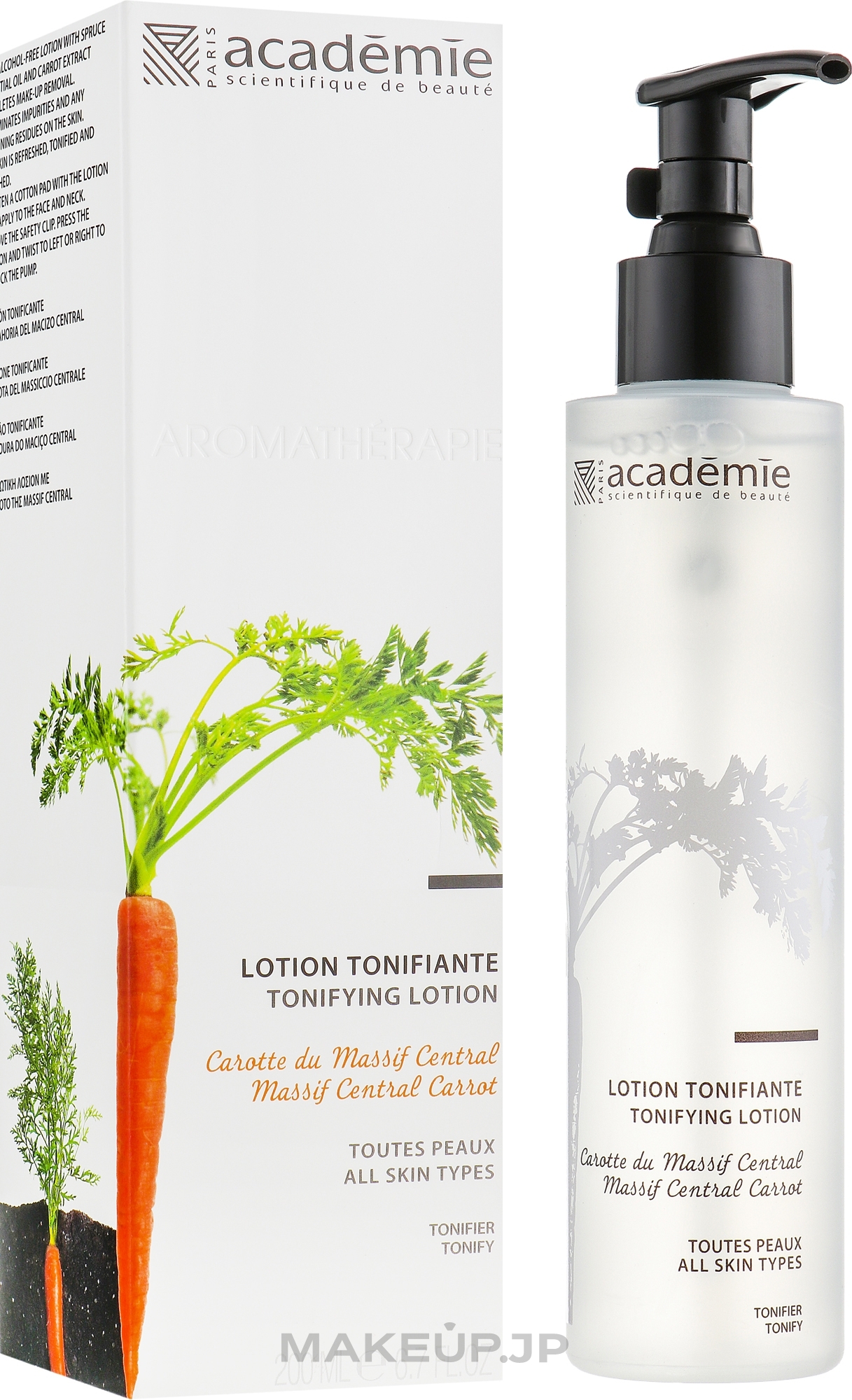 Mattifying Lotion "Massif Central Carrot" - Academie Lotion tonifi ante — photo 200 ml