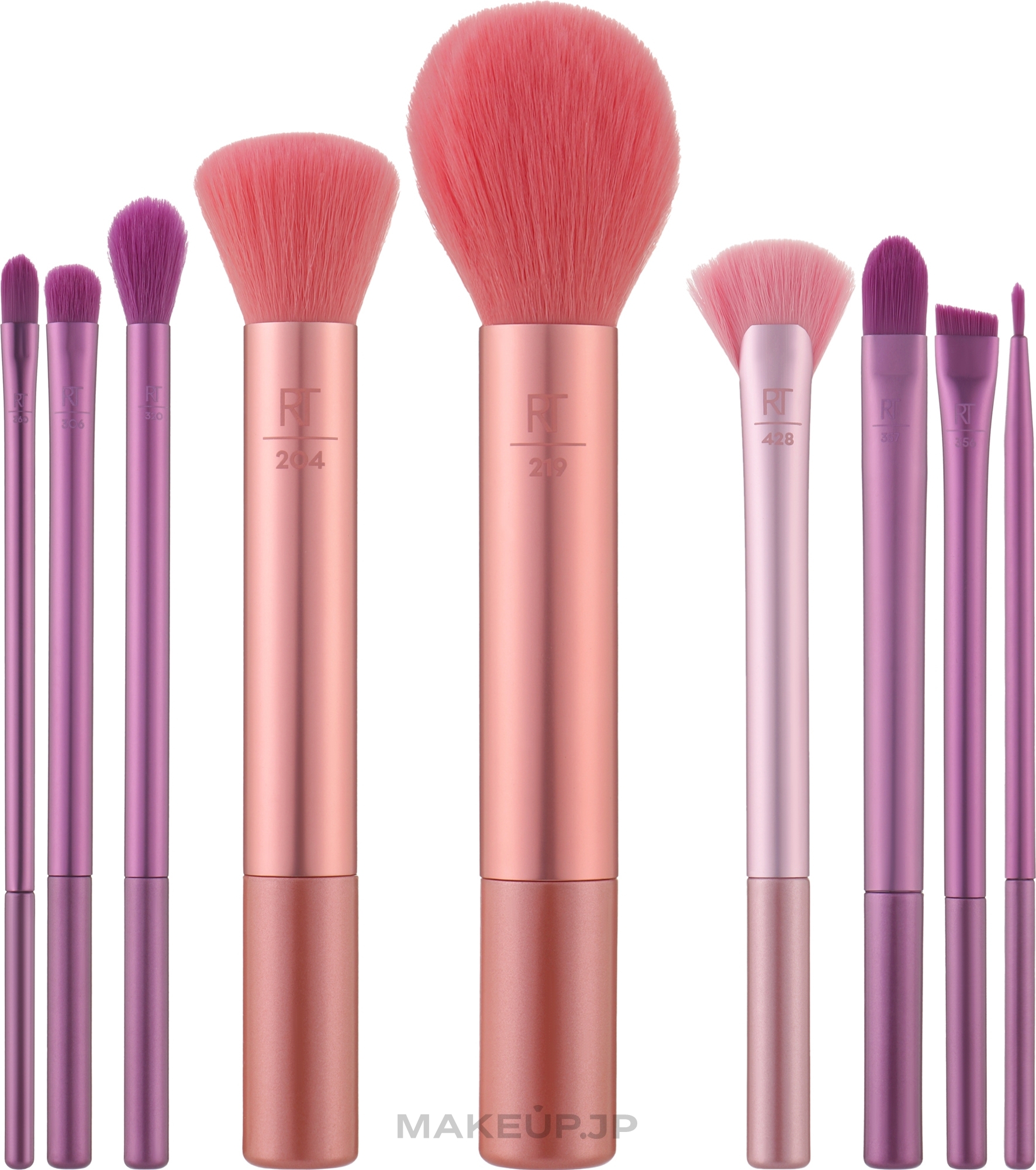 Makeup Brush Set, 9 pcs. - Real Techniques Insta Artist Brush Set — photo 9 szt.