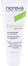 Fragrances, Perfumes, Cosmetics Mattifying & Pore-Tightening Face Cream - Noreva Exfoliac Mat & Pore