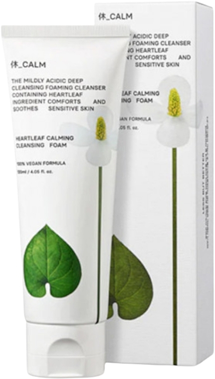 Soothing Face Cleansing Foam - Hue_Calm Heartleaf Calming Cleansing Foam — photo N3