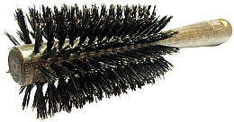 Round Hair Brush, 21.5 cm, beech - Golddachs — photo N6