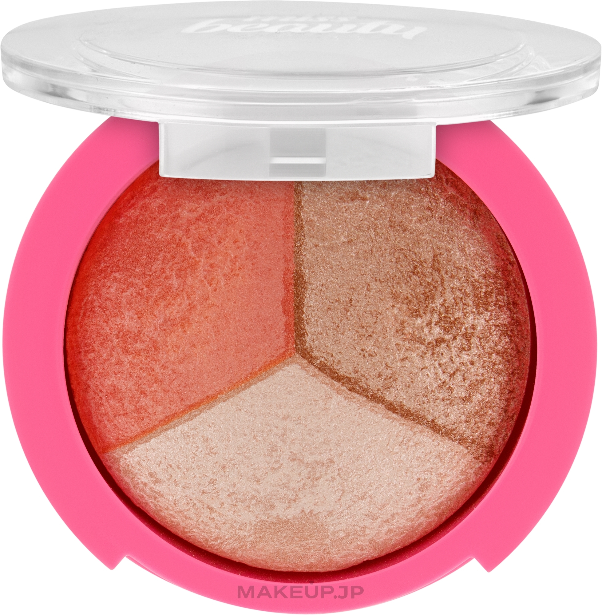 Blush & Highlighter - Golden Rose Miss Beauty Glow Baked Trio — photo 6.5 g