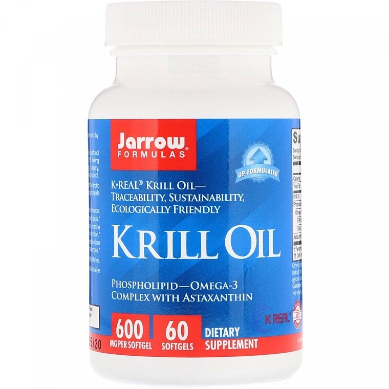 Dietary Supplement "Krill Oil" - Jarrow Formulas Krill Oil — photo N1