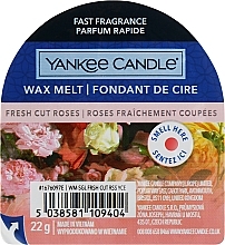 Scented Wax - Yankee Candle Fresh Cut Roses Wax Melt — photo N1