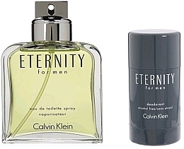 Fragrances, Perfumes, Cosmetics Calvin Klein Eternity For Men - Set (edt/100ml + deo/75g) 