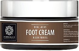 Fragrances, Perfumes, Cosmetics Foot Cream - Formula H Real Mens Bush Fruits Foot Cream