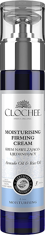 Face Cream - Clochee Moisturising Firming Cream Avocado Oil & Rice Oil — photo N1