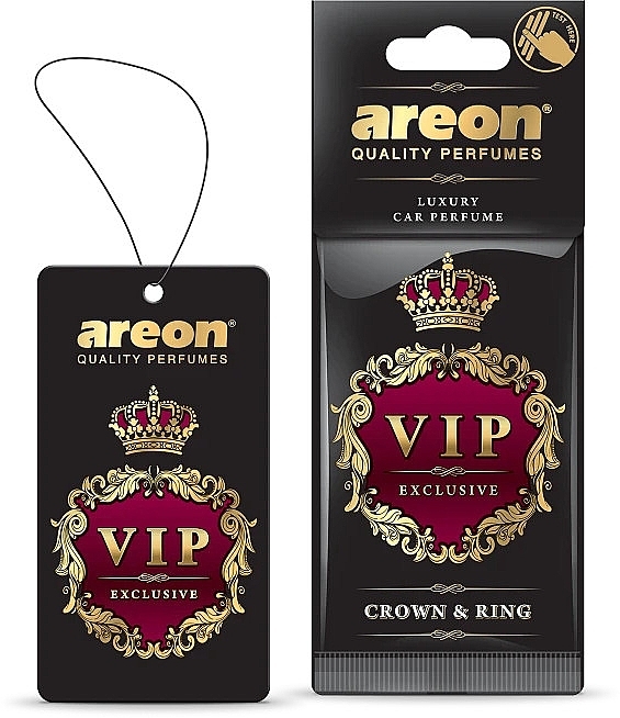 Air Freshener - Areon VIP Crown & Ring Luxury Car Perfume — photo N1