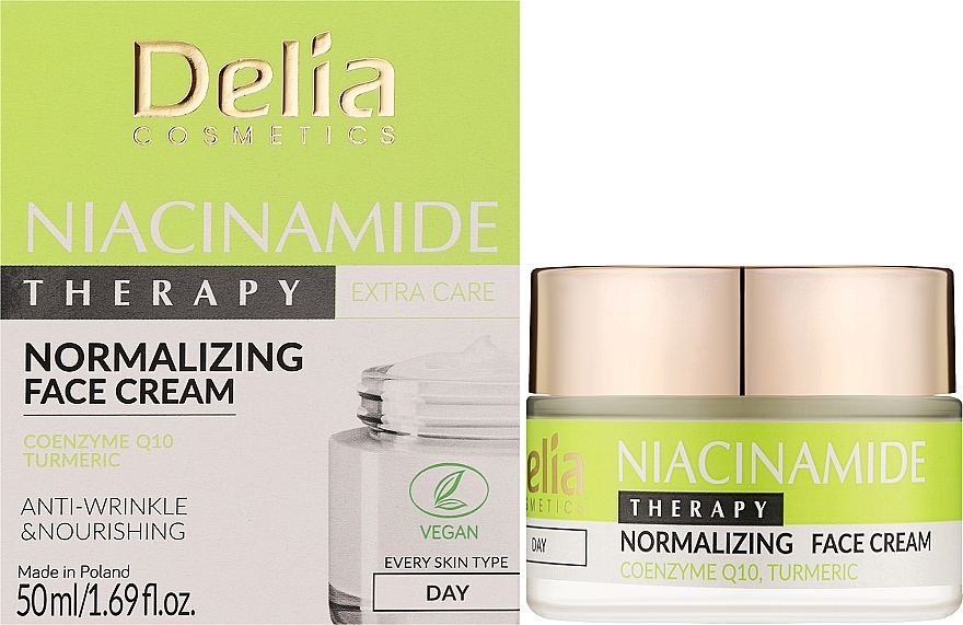 Niacinamide Normalizing Face Cream - Delia Niacinamide Therapy Normalizing Day Face Cream — photo N2