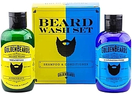 Set - Golden Beards Beard Wash Set (shm/100ml + cond/100ml) — photo N2