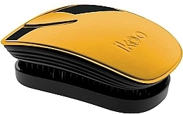 Fragrances, Perfumes, Cosmetics Hair Brush - Ikoo Pocket Gold Black Brush